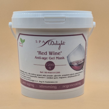 Гелевая маска антивозрастная "Красное вино" (1,2 кг) SPA-Delight